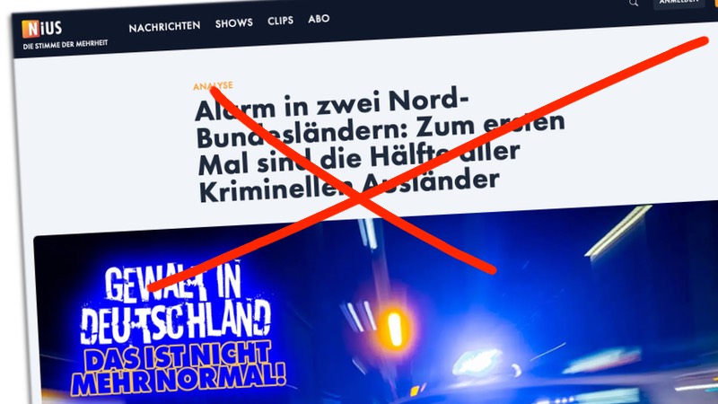 Alarm in zwei Bundesländern: Zum ersten Mal sind die Hälfte aller Kriminellen Ausländer